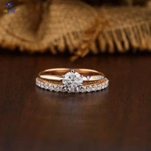 1.78+ Carat Round Brilliant Cut Diamond Ring, Engagement Ring, Wedding Ring, E Color, VVS2-VS2 Clarity