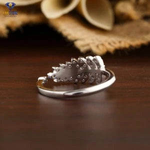 0.21+ Carat Round Brilliant Cut Diamond Ring, Engagement Ring, Wedding Ring, E Color, VVS2-VS2 Clarity