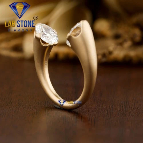 2.50+ Carat Oval Cut Diamond Ring, Engagement Ring, Wedding Ring, E Color, VVS2-VS2 Clarity