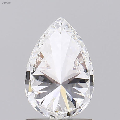 1.02ct Labgrown Diamonds, Pear, HPHT Diamond, Colour F, Clarity VVS1, Labstonejewel