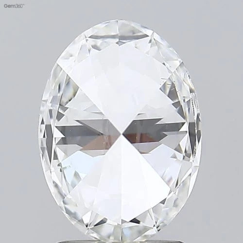 1.39ct Labgrown Diamonds, Oval, CVD Diamond, Colour G, Clarity VS2, Labstonejewel