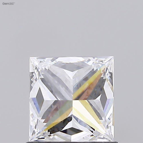 0.69ct Labgrown Diamonds, Princess, HPHT Diamond, Colour D, Clarity VVS2, Labstonejewel