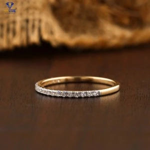 0.21+ Carat Round Brilliant Cut Diamond Ring, Engagement Ring, Wedding Ring, E Color, VVS2-VS2 Clarity
