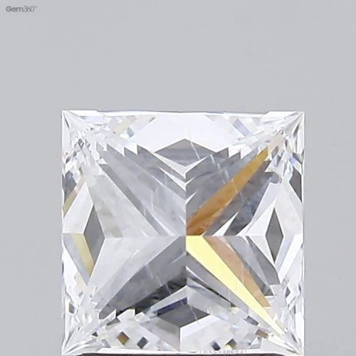 0.71ct Labgrown Diamonds, Princess, HPHT Diamond, Colour E, Clarity VS2, Labstonejewel