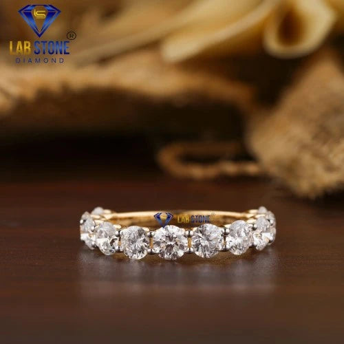 2.75+ Carat Round Cut Diamond Ring, Engagement Ring, Wedding Ring, E Color, VVS2-VS2 Clarity