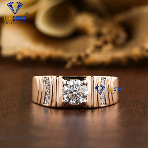 1.004+ Carat Round Cut Diamond Ring, Engagement Ring, Wedding Ring, E Color, VVS2-VS2 Clarity