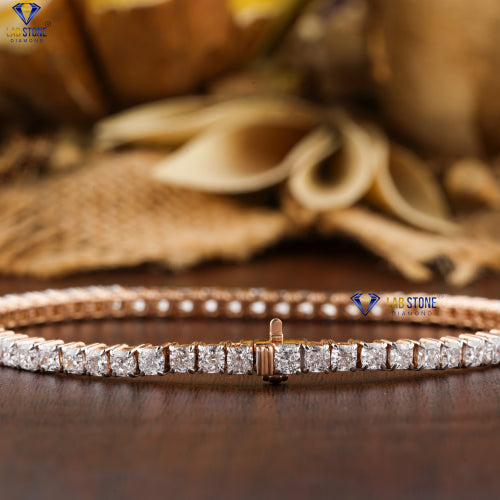 6.60+ Carat Cushion Cut Diamond Tennis Bracelet, Engagement Bracelet, Wedding Bracelet, E Color, VVS2-VS2 Clarity