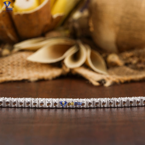 6.60+ Carat Cushion Cut Diamond Tennis Bracelet, Engagement Bracelet, Wedding Bracelet, E Color, VVS2-VS2 Clarity