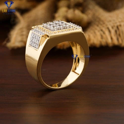 1.37+ Carat Round Cut Diamond Ring, Engagement Ring, Wedding Ring, E Color, VVS2-VS2 Clarity